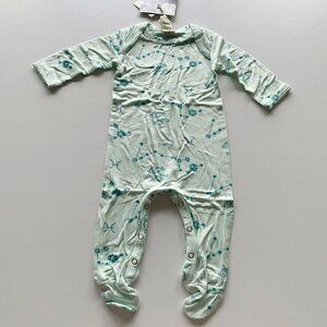 Kate Quinn Organics Bamboo Pisces Footie NB Newborn